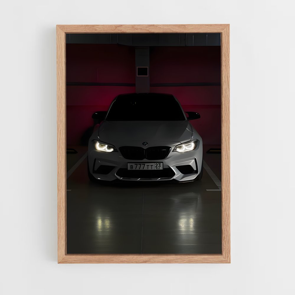 Poster Parking Privilégié – affiche BMW (vue 4)